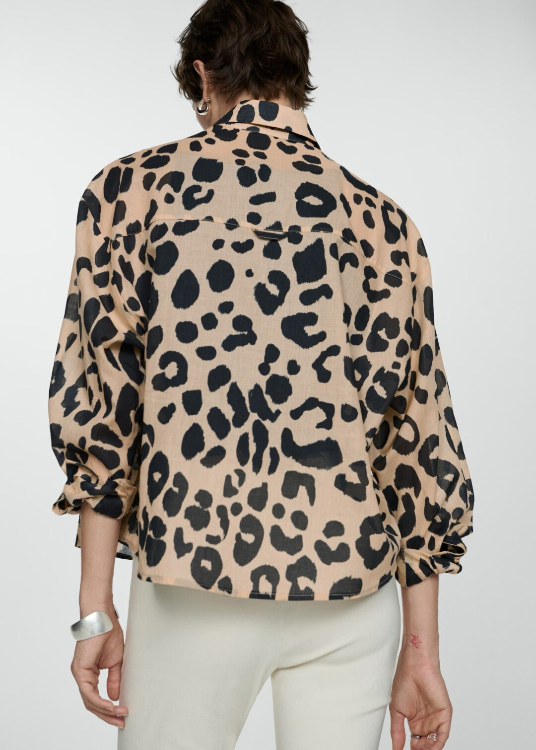 Camisa Estampado Animal Print MNG - Image 3