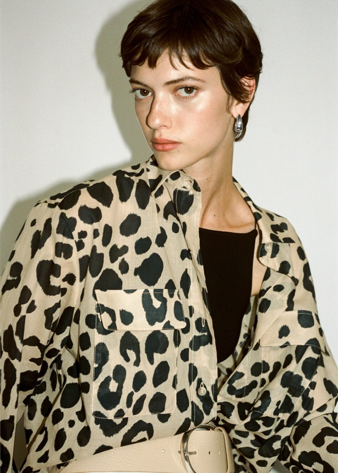 Camisa Estampado Animal Print MNG - Image 2