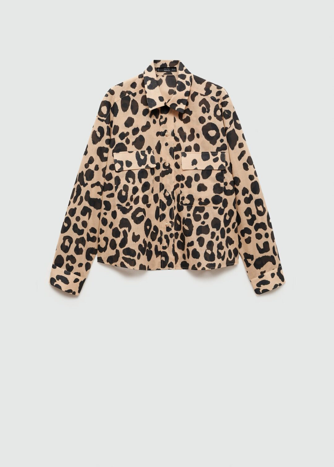 Camisa Estampado Animal Print MNG - Image 7