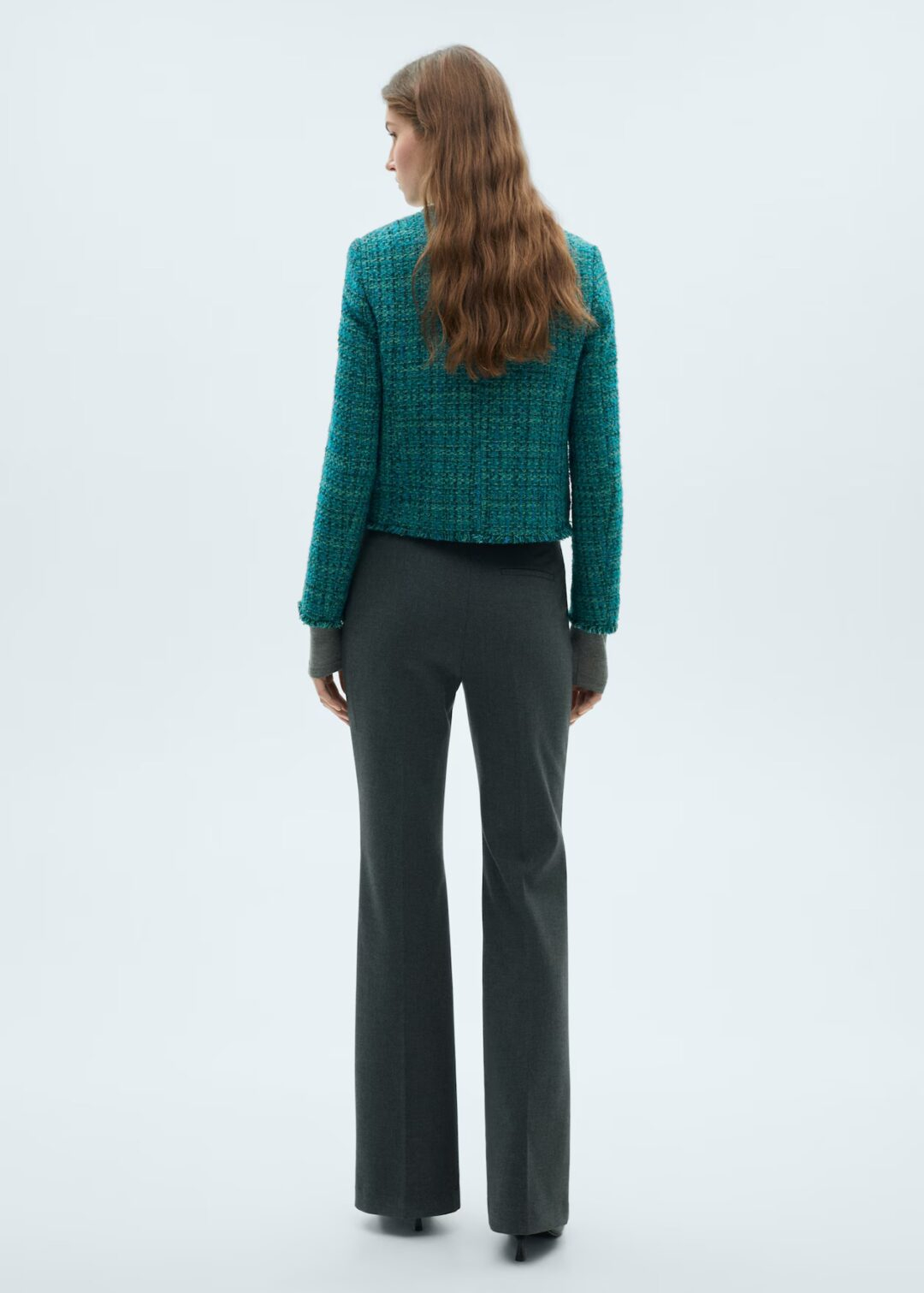 Chaqueta tweed bolsillos Mango - Image 3