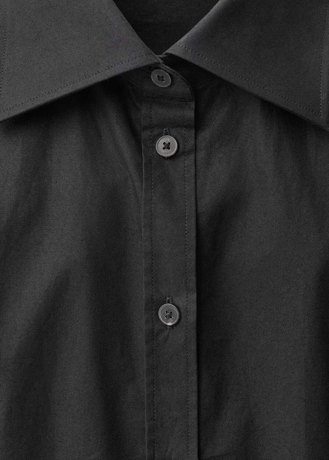 Camisa entallada mangas sin puños MANGO - Image 6