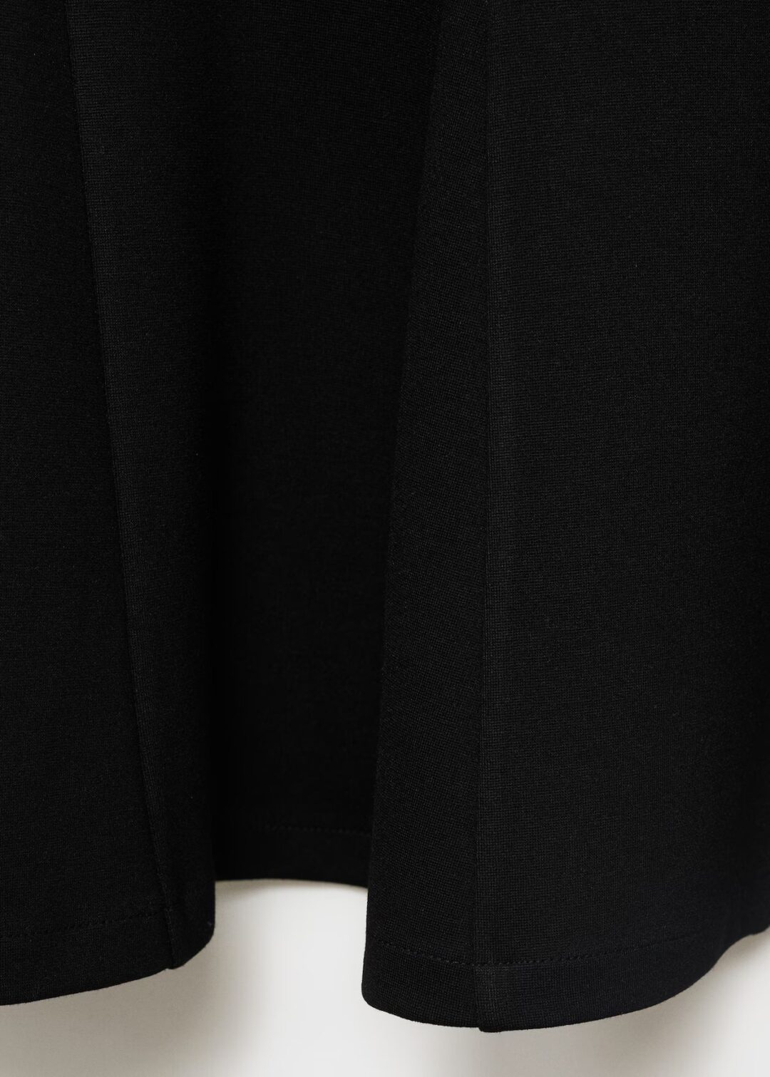 Vestido corto palabra de honor negro MANGO - Image 6