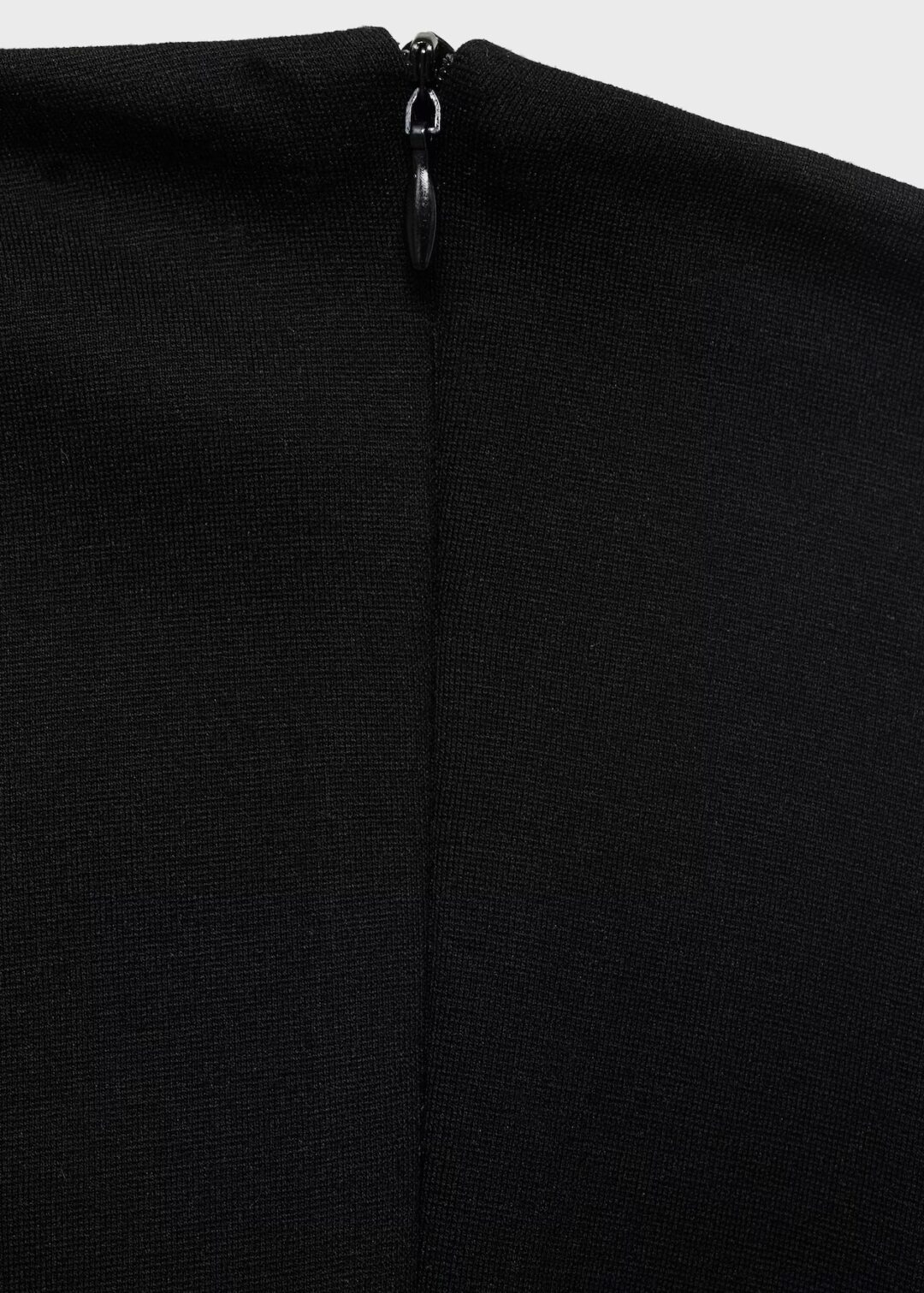 Vestido corto palabra de honor negro MANGO - Image 8