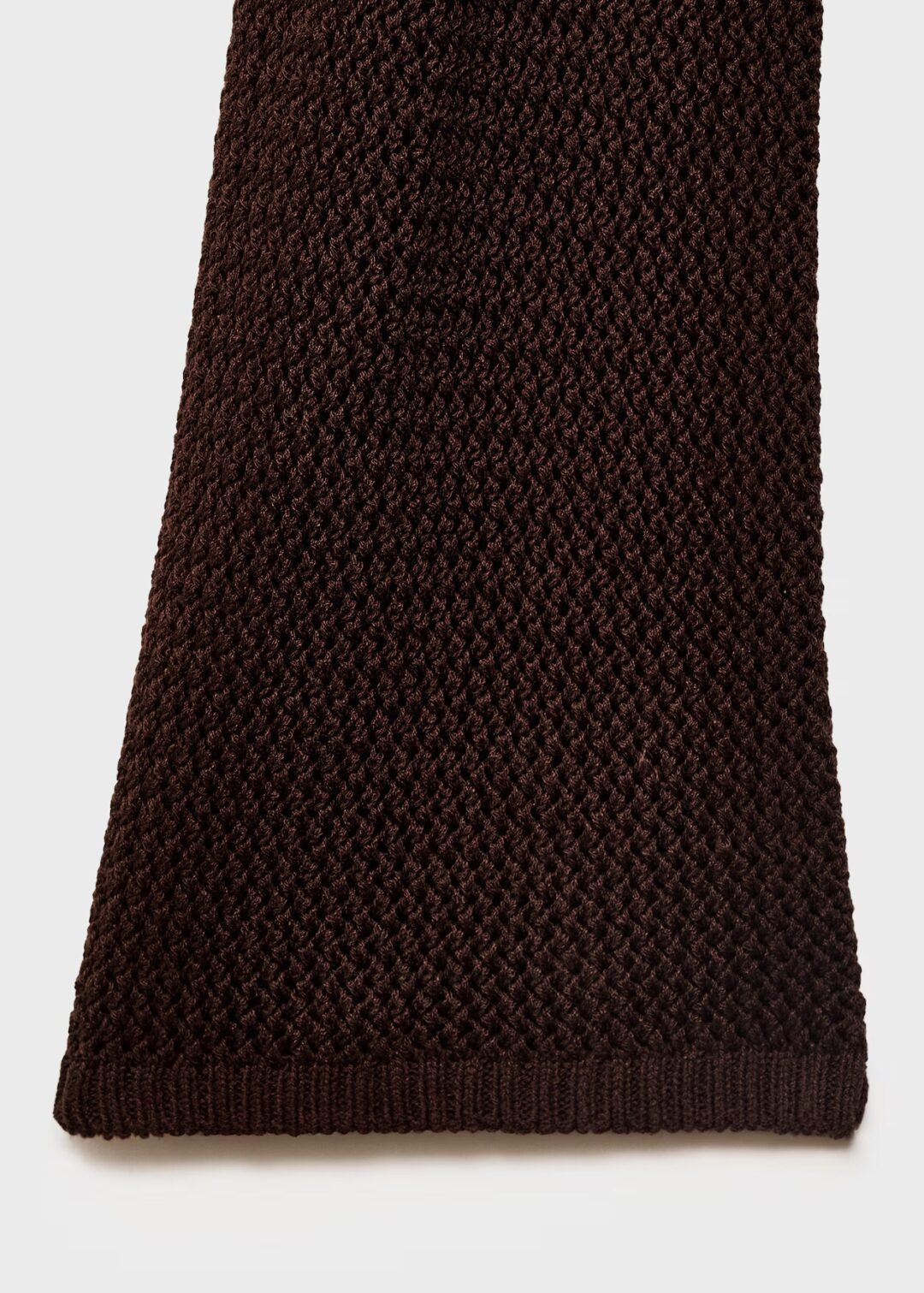 Vestido crochet espalda abierto chocolate MANGO - Image 5