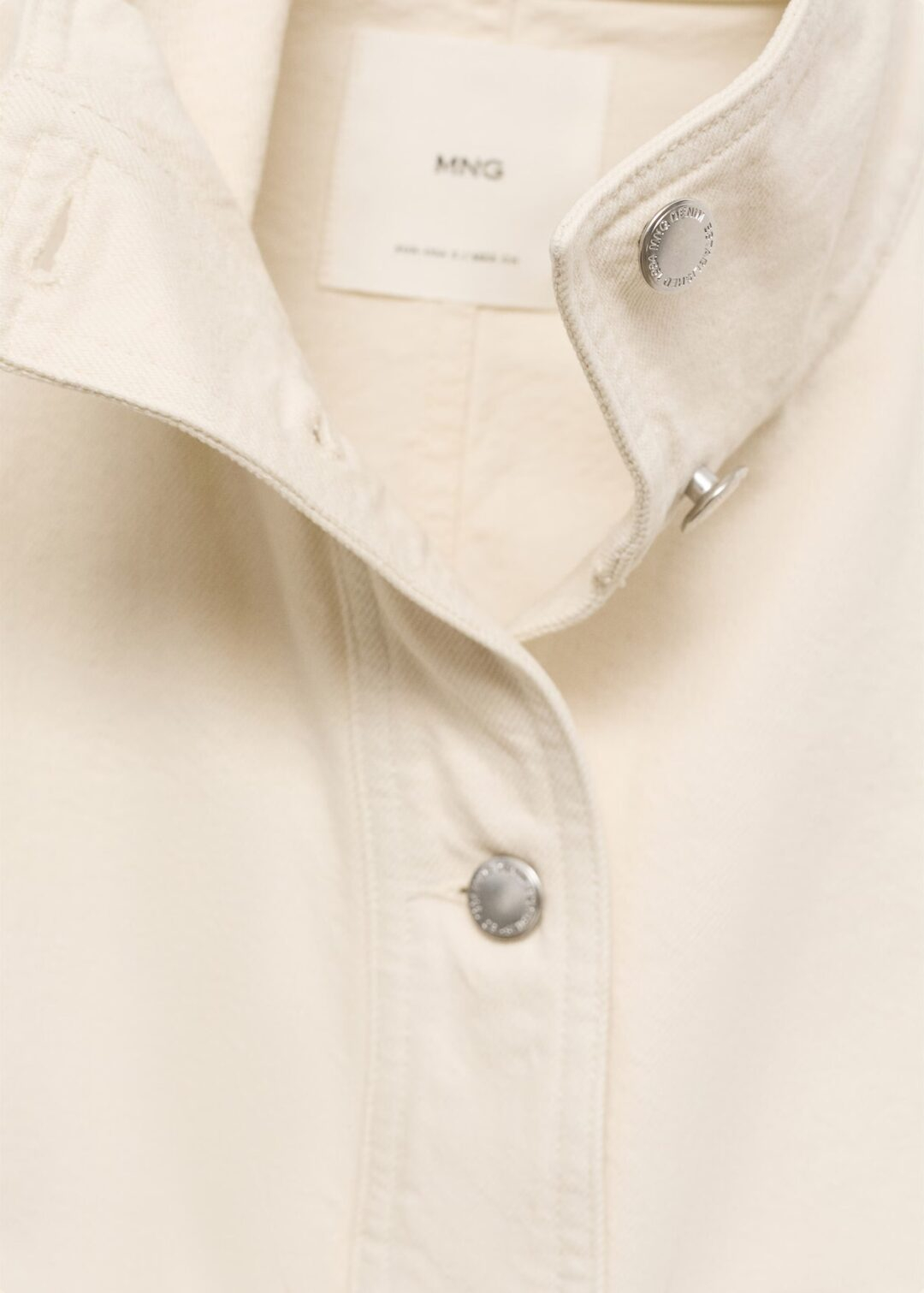 Chaqueta cuello alto bolsillos MANGO - Image 6