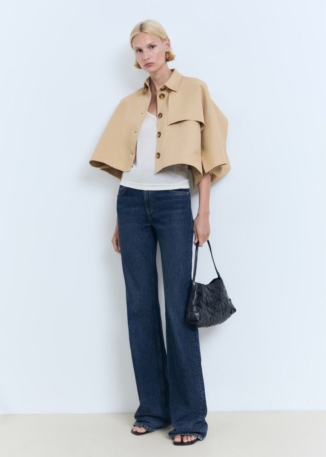 Trench Crop estilo capa MANGO - Image 2