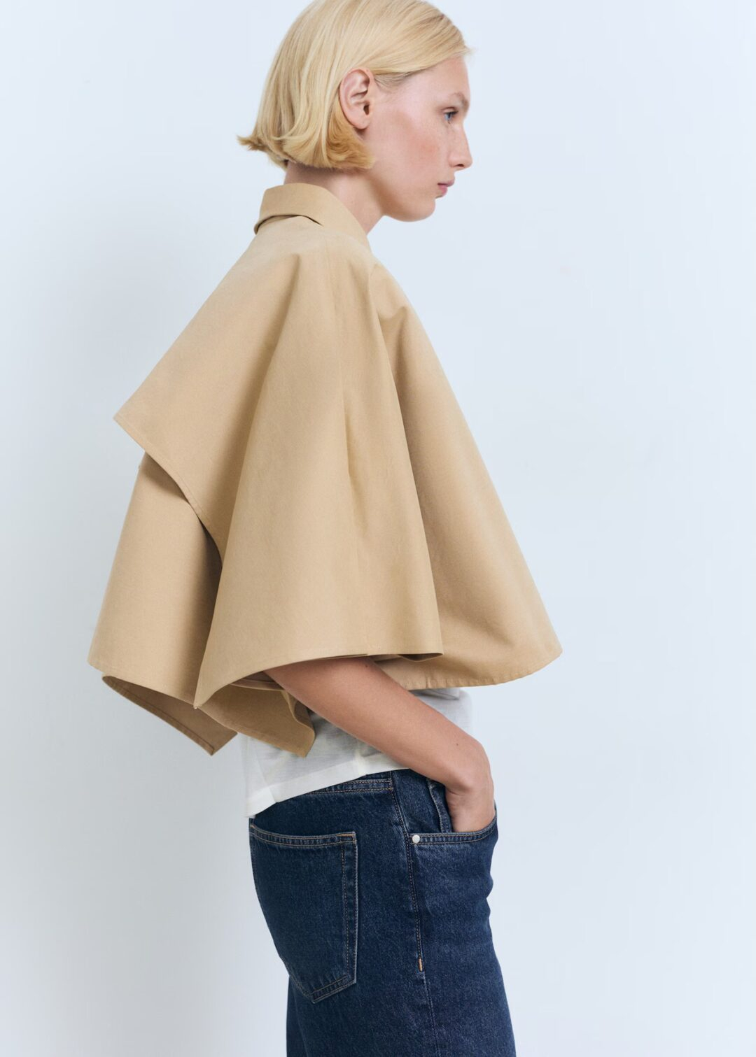 Trench Crop estilo capa MANGO - Image 5