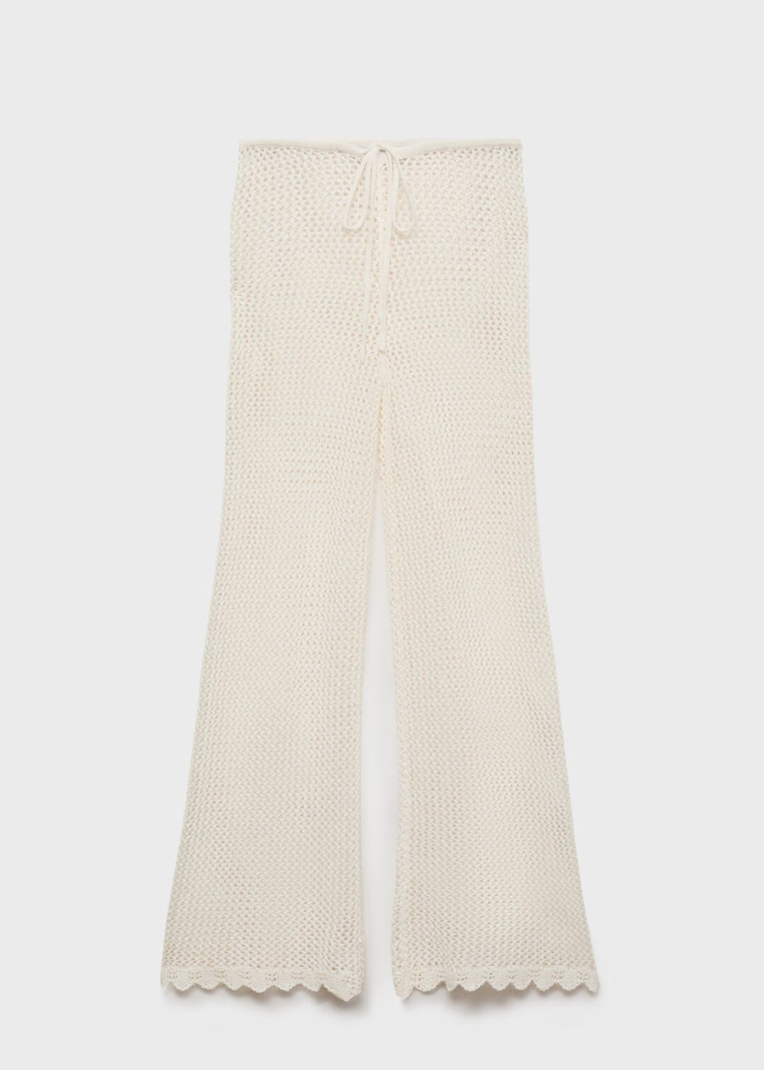 Pantalón crochet flare MANGO - Image 5
