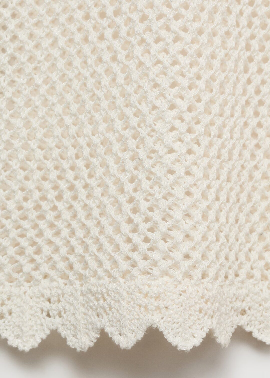 Pantalón crochet flare MANGO - Image 6
