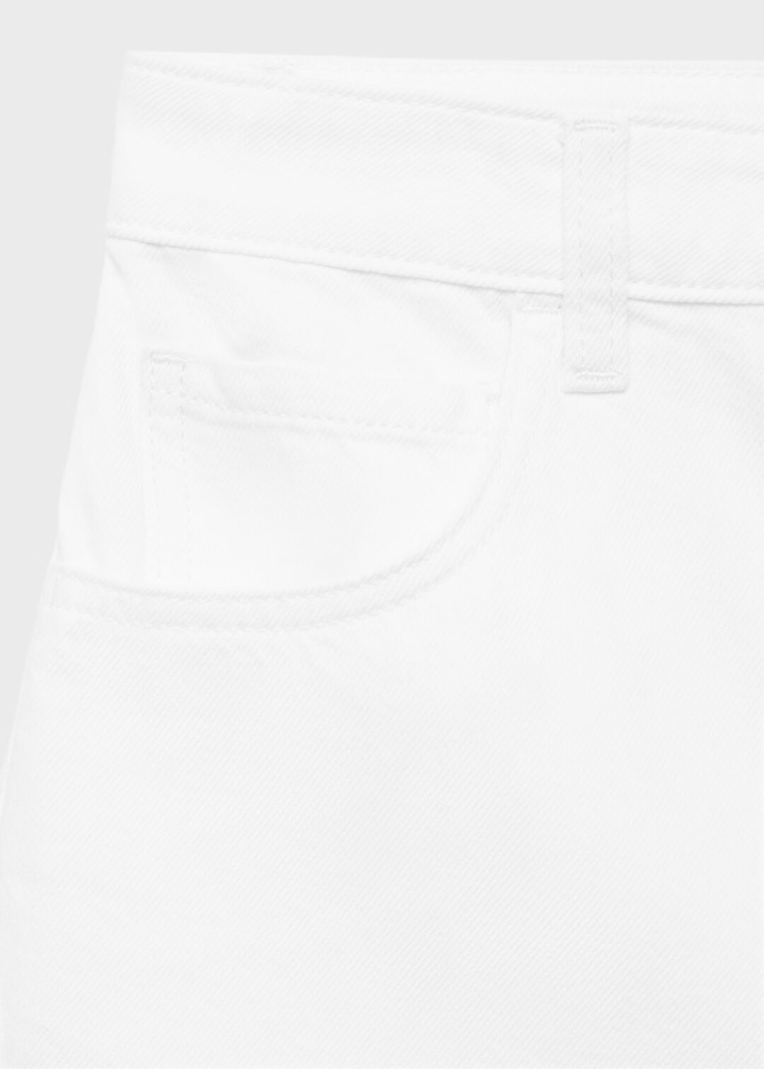 Bermudas denim rectas tiro alto MANGO - Image 8