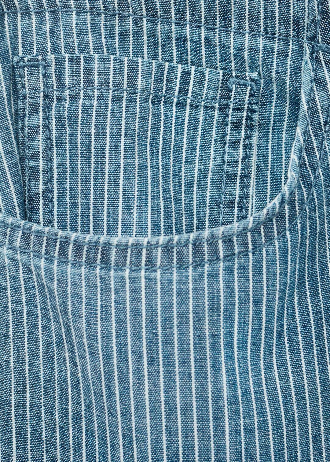 Pantalón denim Wideleg cinturón azul MANGO - Image 7