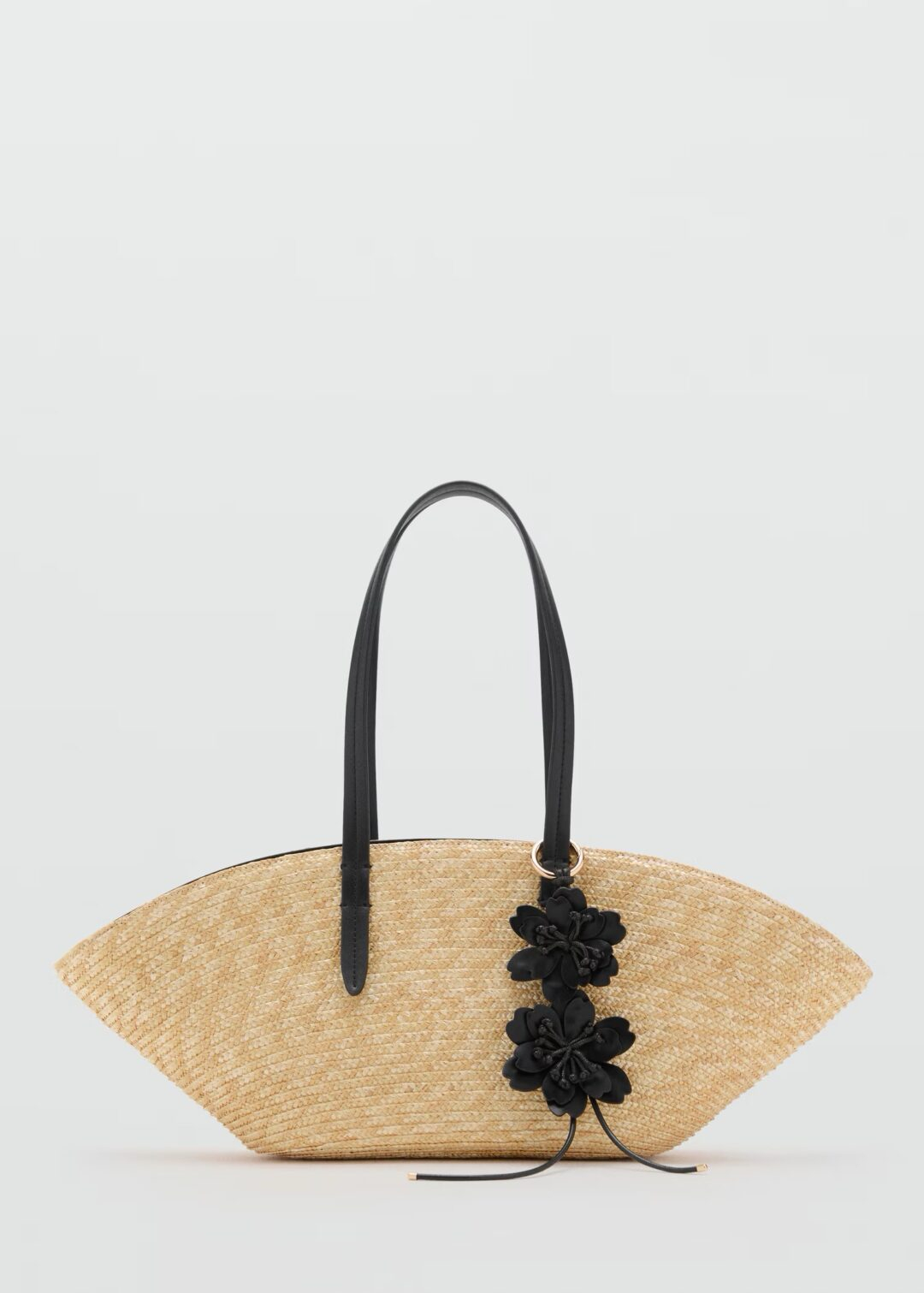 Bandolera efecto piel hebilla beige MANGO