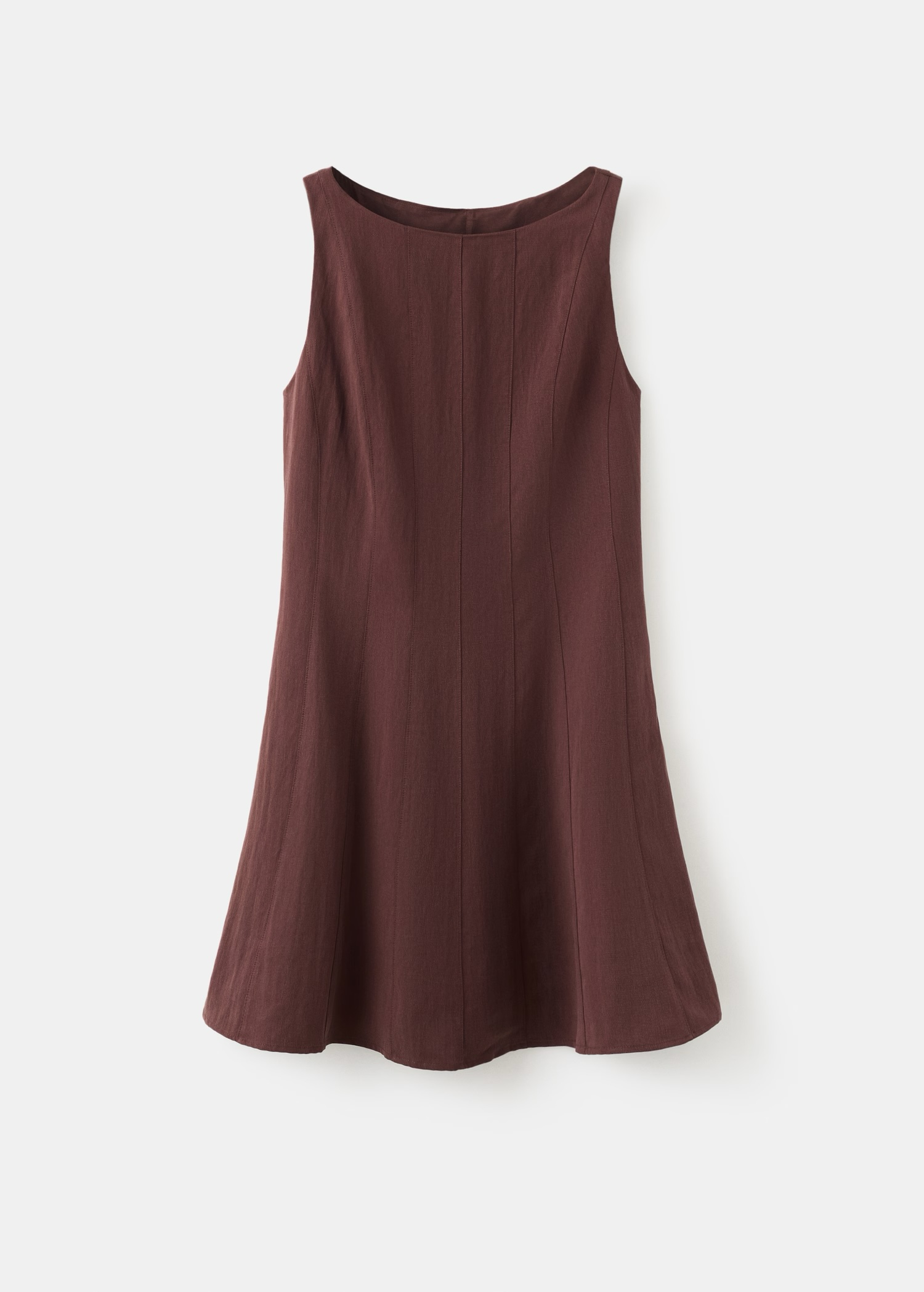 Vestido lyocell costuras mango 6 Vestido lyocell costuras mango - Image 6