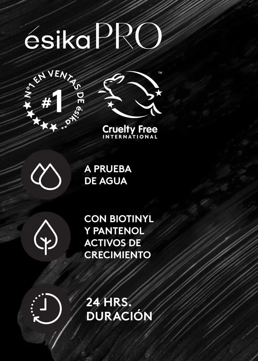 Máscara de Pestañas Fácil Retirado Mega Full Size Esika 5 Máscara de Pestañas Fácil Retirado Mega Full Size Esika - Image 5