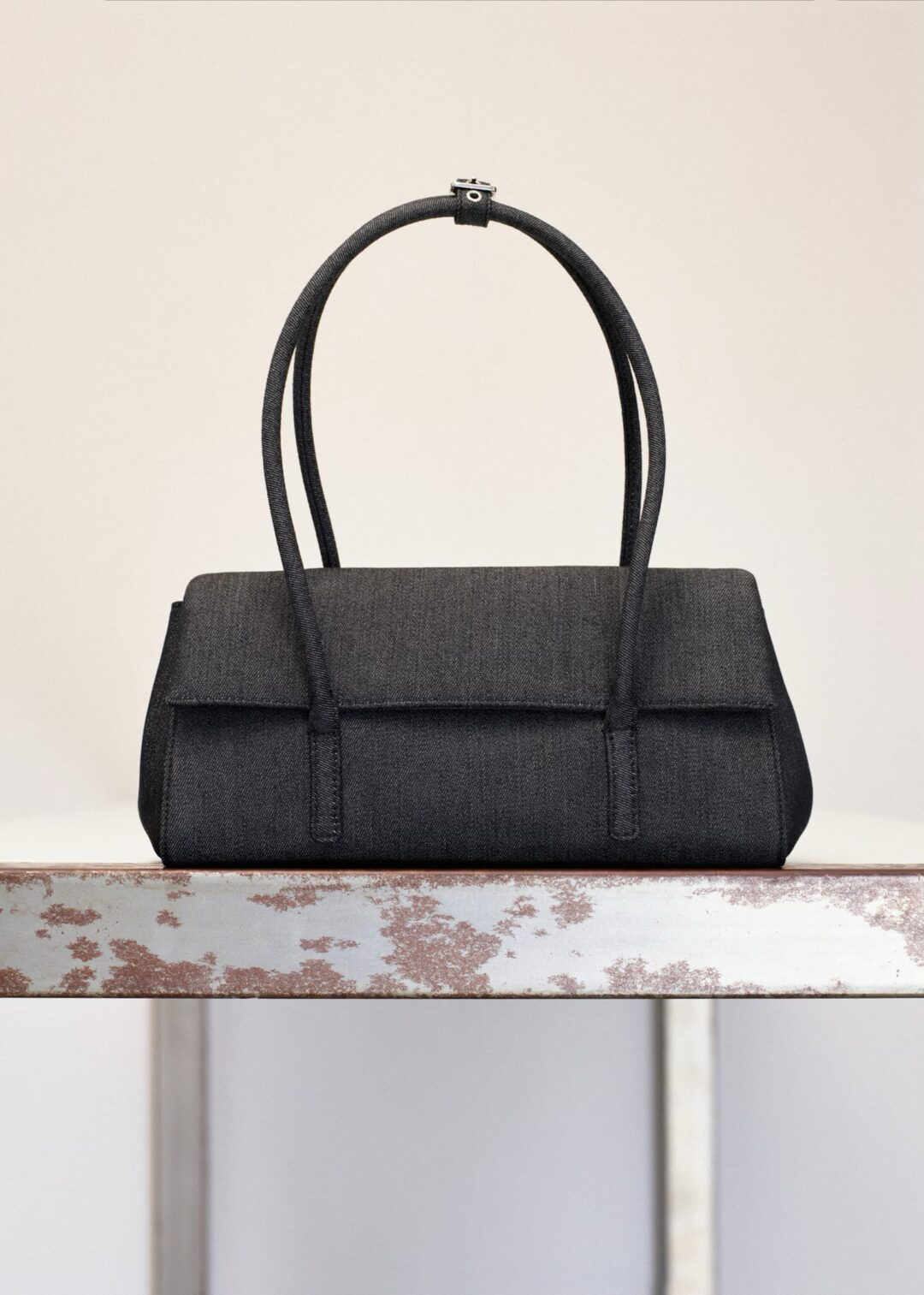 Bolso hombro denim Mango