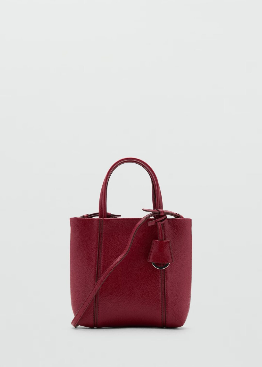 Bolso mini rectangular asas Mango