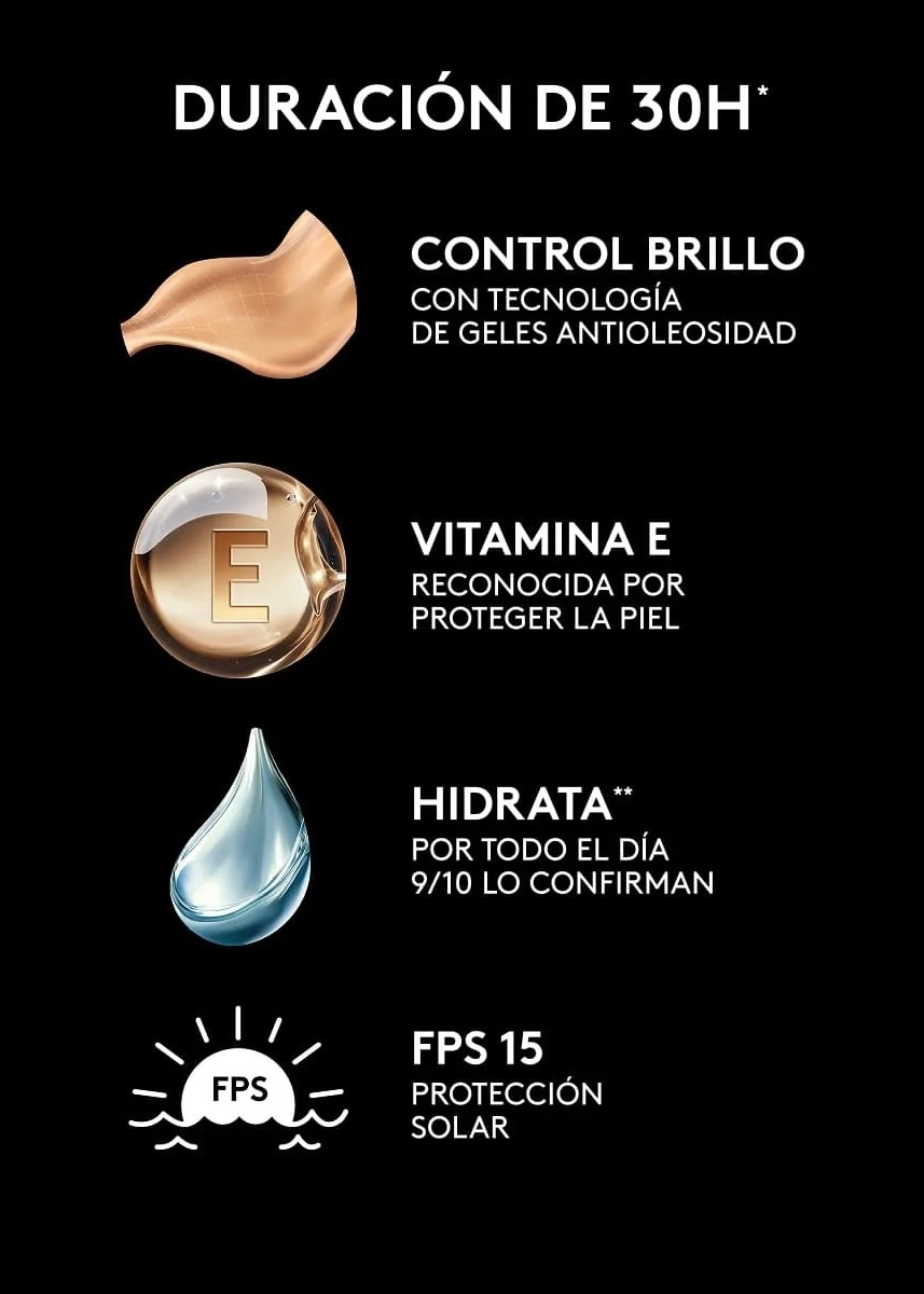 NATURAL MATTE BASE DE MAQUILLAJE ESIKA 3 NATURAL MATTE BASE DE MAQUILLAJE ESIKA - Image 3