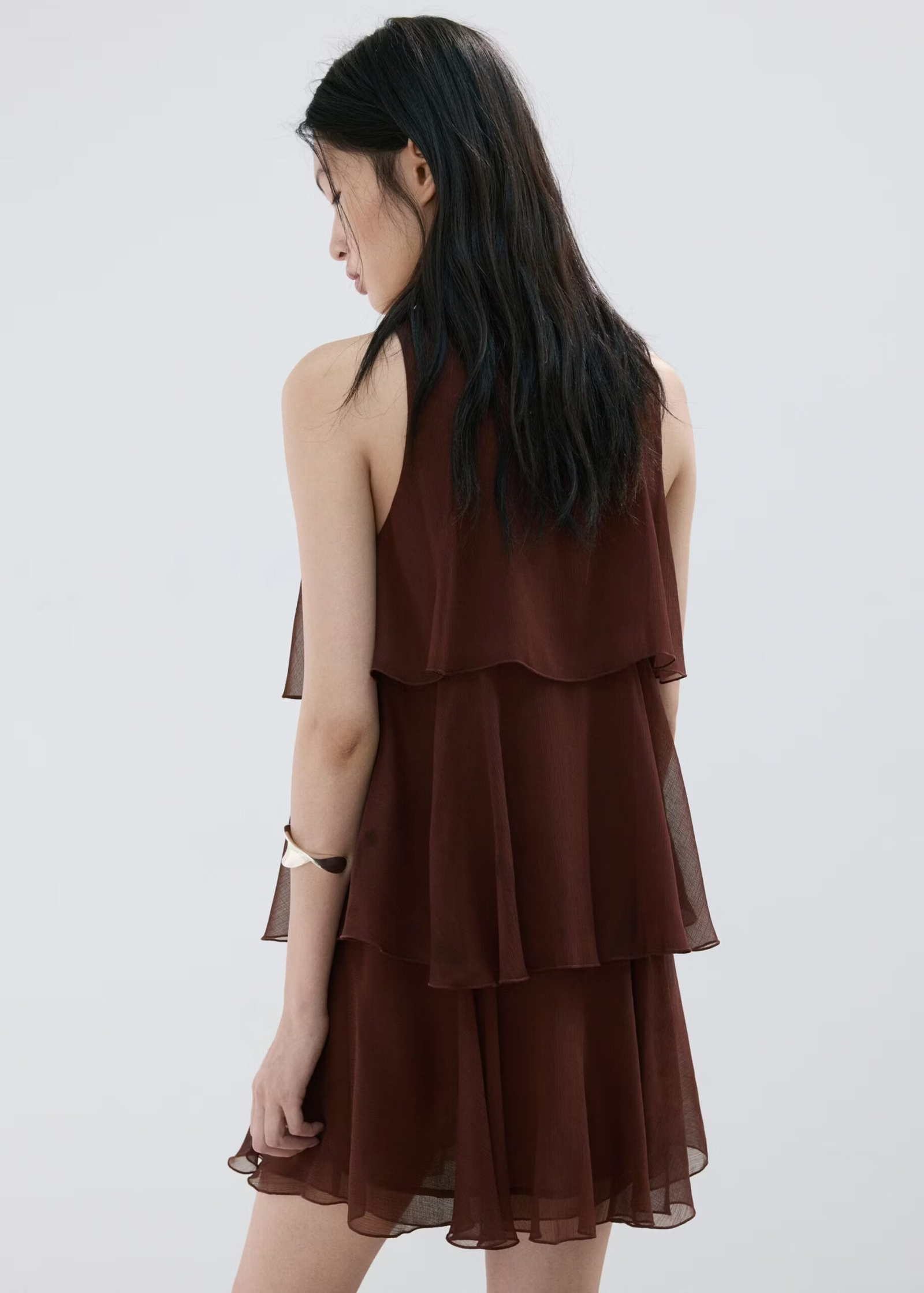 VESTIDO CORTO VOLANTES MANGO 3 VESTIDO CORTO VOLANTES MANGO - Image 3