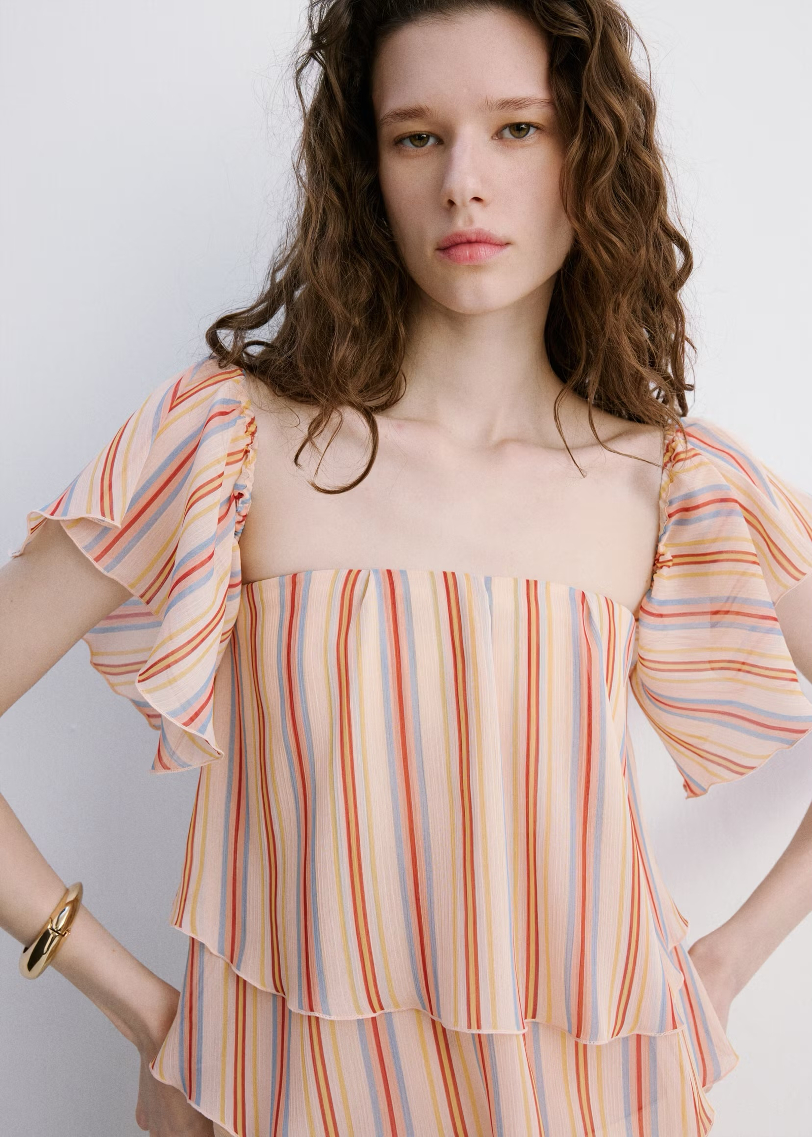 BLUSA RAYAS VOLANTES 1 BLUSA RAYAS VOLANTES