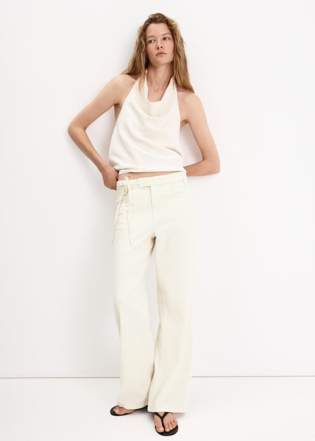 JEANS LOW WAIST LAZO MANGO